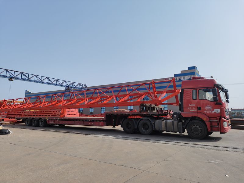 電動葫蘆門式起重機  MH10t—25m 制作完成，發往陜西榆林交付客戶使用