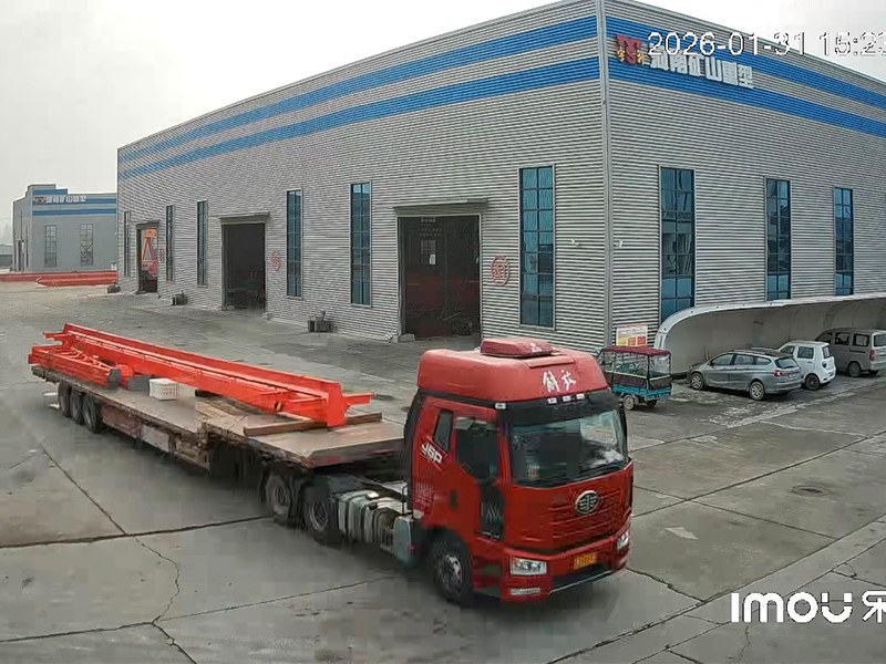 電動葫蘆門式起重機 MHxh3t-17m 制作完成  裝車發貨